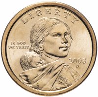 купить США 1 доллар (dollar) 2003 P