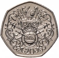 купить Остров Мэн 20 пенсов (pence) 1983