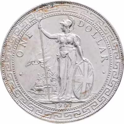 купить Великобритания 1 торговый доллар (dollar) 1907 "British Trade Dollar"
