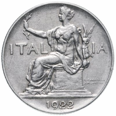 купить Италия 1 лира (lira) 1922