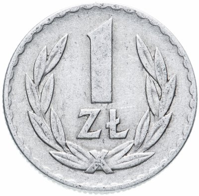 купить Польша 1 злотый (zloty) 1949 алюминий