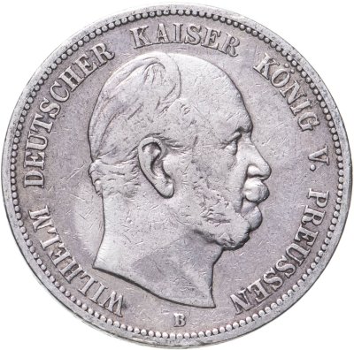 купить Германская Империя Пруссия 5 марок 1876