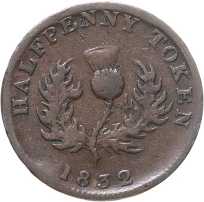 купить Канада, Новая Шотландия 1\2 пенни 1832