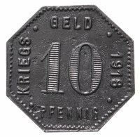 купить Германия (Менген) нотгельд 10 пфеннигов 1918