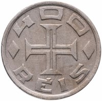 Купить Бразилия 400 рейс (reis) 1932 400 лет колонизации