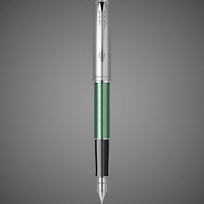 купить Перьевая ручка Parker Sonnet Essentials Green SB Steel CT, перо: F, цвет чернил black, в подарочной упаковке., Металлы: нержавеющая сталь, палладий, пластик, 2026 г.