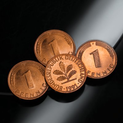 купить ФРГ 1 пфенниг (pfennig) 1991