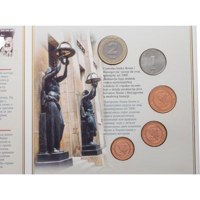 купить Босния и Герцеговина набор из 5 монет 2000, в буклете
