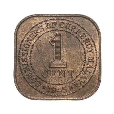 купить Малайя 1 цент (cent) 1945