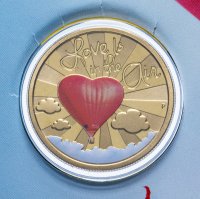 купить Тувалу 1 доллар 2015 Песня Джона Пола Янга Любовь в воздухе в буклете