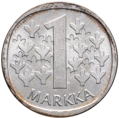 купить Финляндия 1 марка (markka) 1966 S