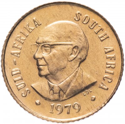 купить ЮАР 1 цент (cent) 1979 "Окончание президентства Николааса Дидерихса"