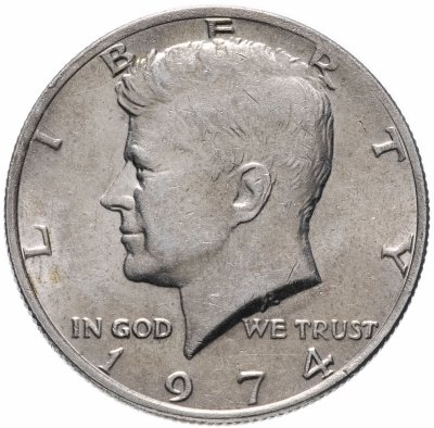купить США 1/2 доллара (50 центов, half dollar) 1974 P "Кеннеди"