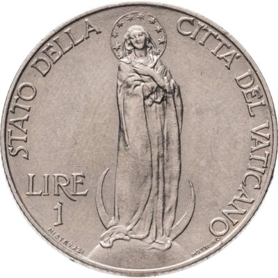 купить Ватикан 1 лира (lire) 1932