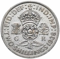купить Великобритания 2 шиллинга (флорин) 1938