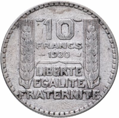 купить Франция 10 франков (francs) 1930