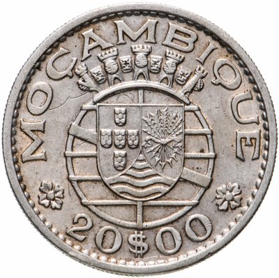 купить Португальский Мозамбик 20 эскудо (escudos) 1960