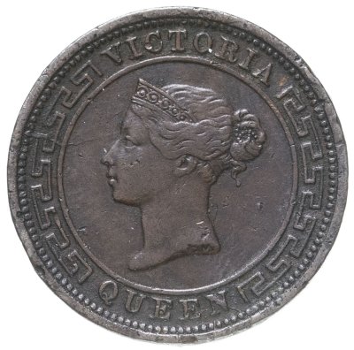 купить Цейлон 1/2 цента 1870