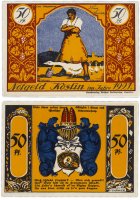 купить Германия (Померания: Кеслин) 50 пфеннигов 1921 (B8)