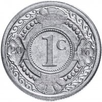 купить Нидерландские Антильские острова 1 цент (cent) 2016