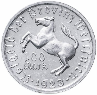 купить Германия, Вестфалия 100 марок 1923