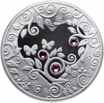 купить Беларусь 20 рублей 2010 "Мое сердце"