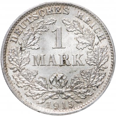 купить Германия 1 марка (mark) 1915 D знак монетного двора: "D" - Мюнхен