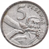 купить Гана 5 песев (pesewas) 2007-2016, случайная дата
