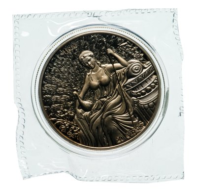 купить Самоа 20 центов (cents) 2022 "Боги Олимпа- Гера/ Знак зодиака- Водолей" (в капсуле)