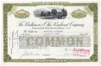 купить Акция США The Baltimore and Ohio Railroad Company 1950