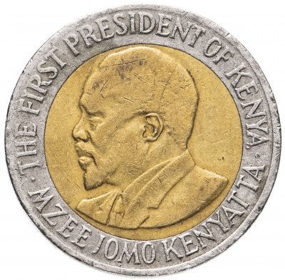 купить Кения 5 шилингов (shillings) 2005-2009 не магнетик, случайная дата