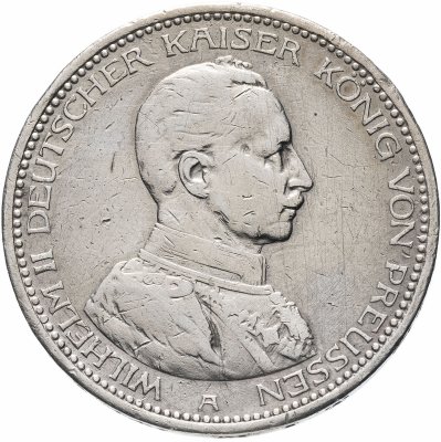 купить Германия (Пруссия) 5 марок 1913 А