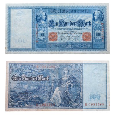 купить Германия 100 марок 1910