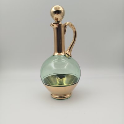 купить Графин с туловом зеленого цвета, стекло, золочение, Европа, 1970-2000 гг.