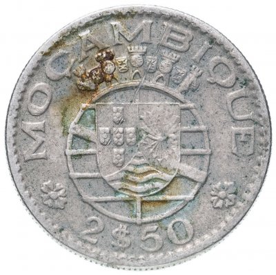 купить Мозамбик 2,5 эскудо (escudos) 1965