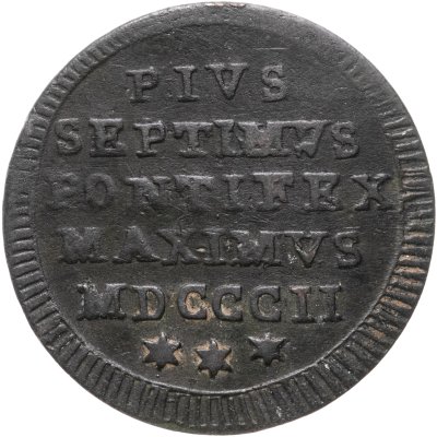 купить Папская область ½ байокко, 1802