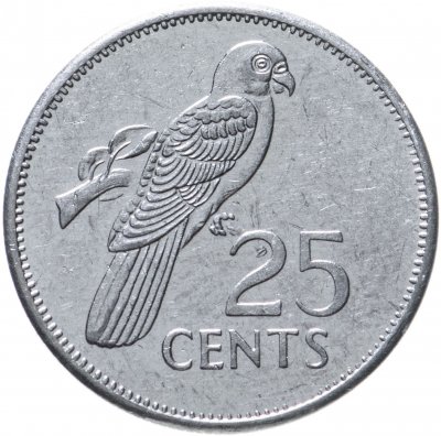 купить Сейшелы 25 центов (cents) 1993-2012, случайная дата