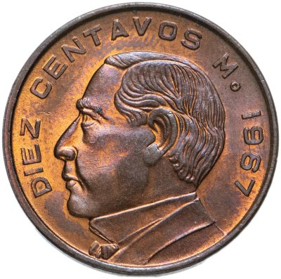купить Мексика 10 сентаво 1967