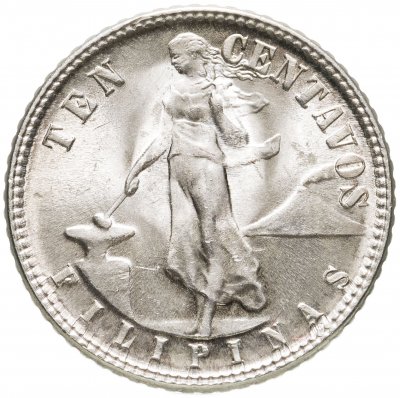 купить Филиппины 10 сентаво (centavos) 1945