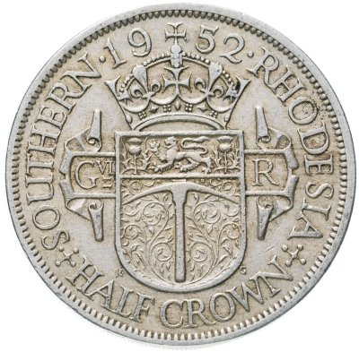 купить Южная Родезия 1/2 кроны (crown) 1952