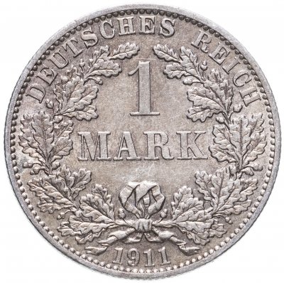 купить Германия, Германская Империя 1 марка 1911 A знак монетного двора: "A" - Берлин