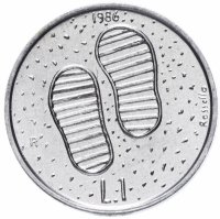купить Сан-Марино 1 лира (lira) 1986 "Эволюция технологий"