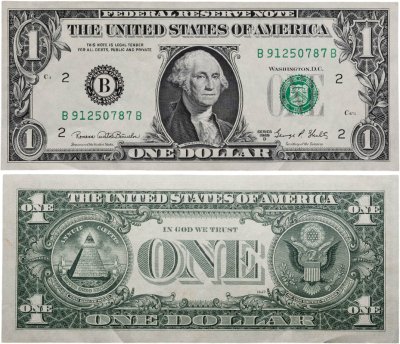 купить США 1 доллар 1969D года (Pick 349e) B-Нью Йорк