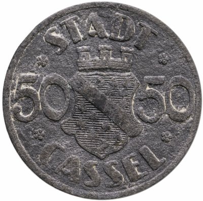 купить Германия (Кассель) нотгельд 50 пфеннигов 1920