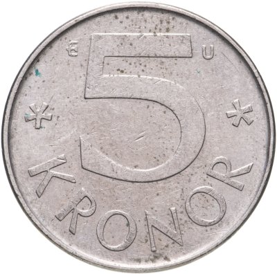 купить Швеция 5 крон 1983