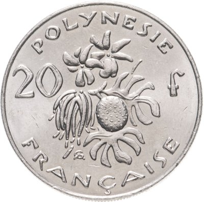 купить Французская Полинезия 20 франков (francs) 2014