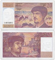 купить Франция 20 франков 1995 (Pick 151)