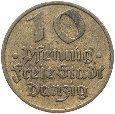 купить Германия, Данциг 10 пфеннигов 1932