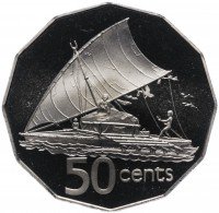 купить Фиджи 50 центов 1982 Proof
