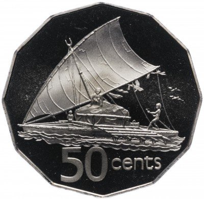 купить Фиджи 50 центов 1982 Proof